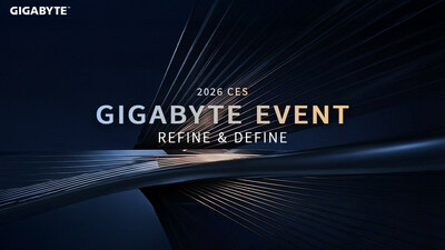 GIGABYTE revela “Refine & Define”, moldando o futuro da computação com IA na CES 2026