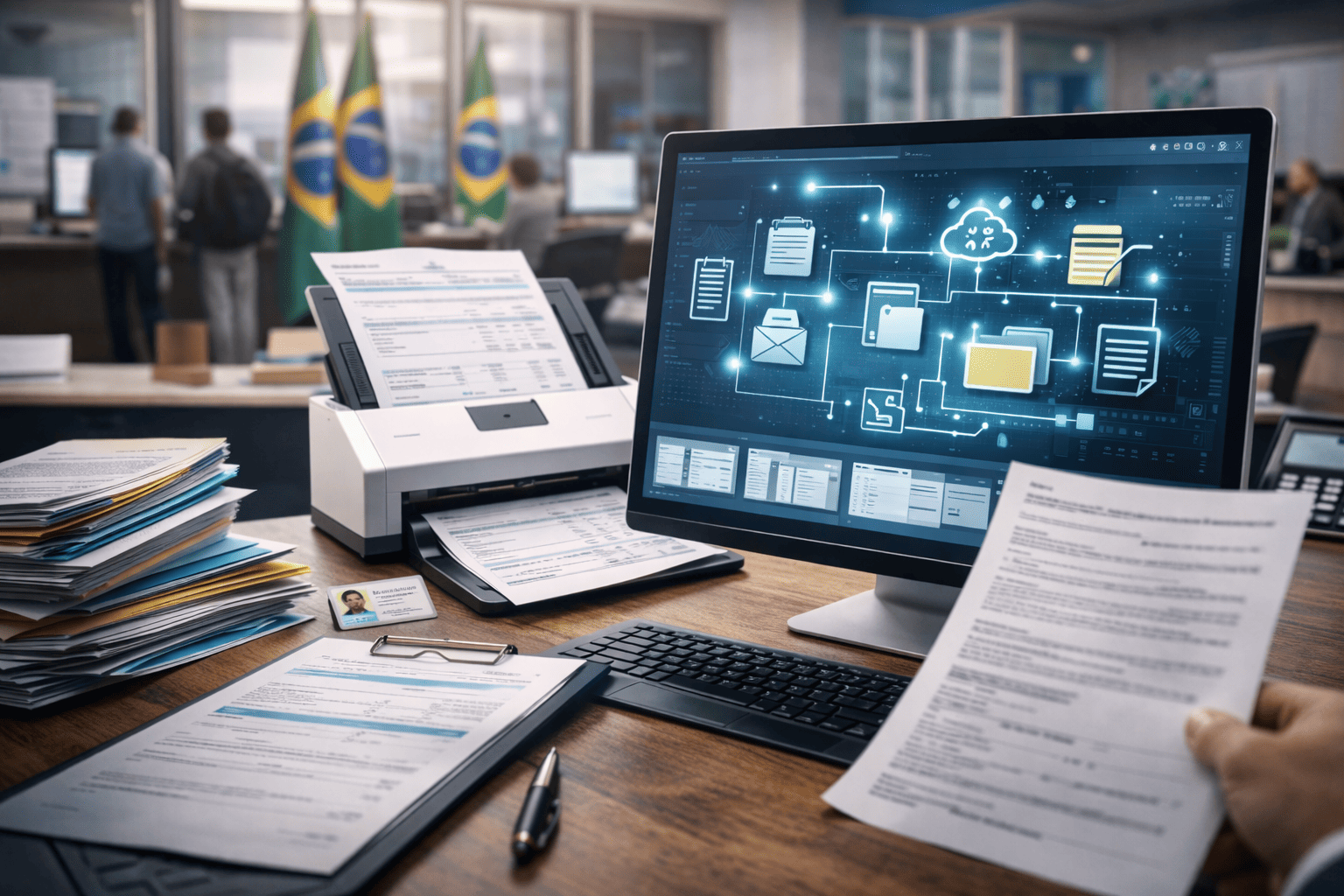 Transformação digital no setor público: como workflows e gestão documental inteligente estão modernizando serviços ao cidadão, segundo a Dataeasy