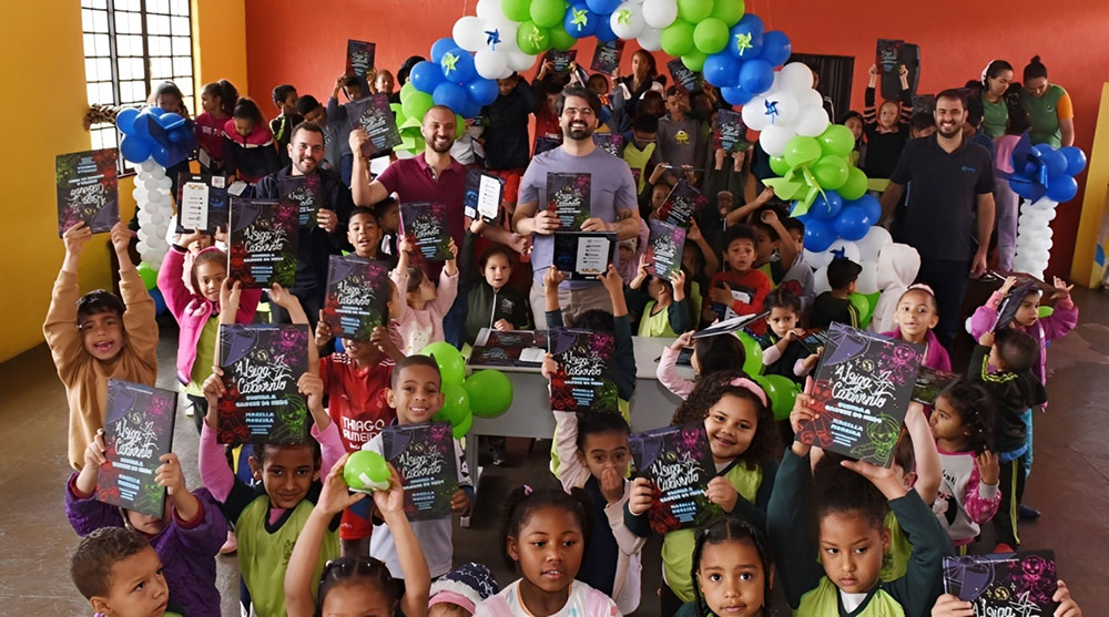 Creche São Judas Tadeu, em Nova Lima, projeto social mantido pela Cedro Participações.