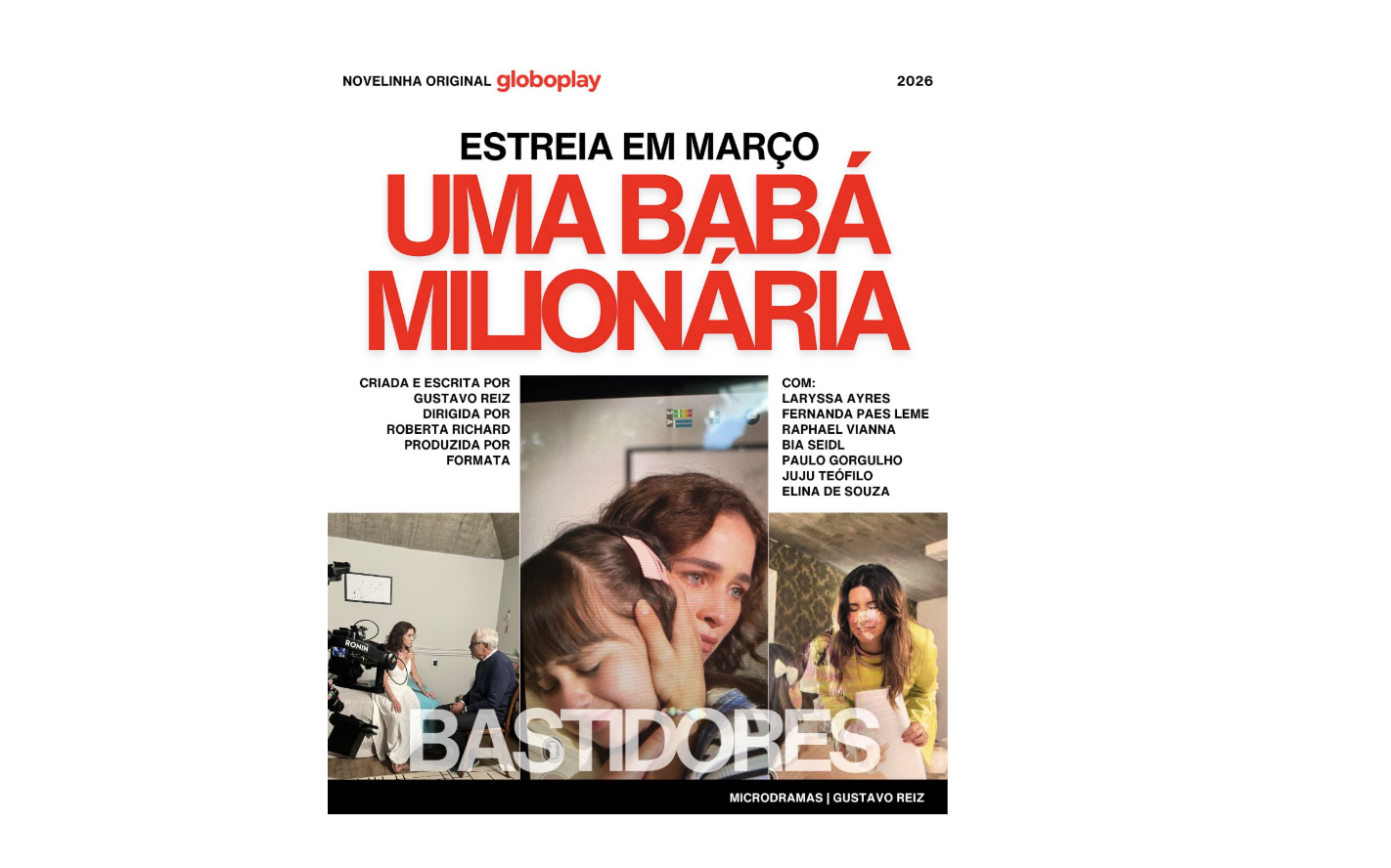 “Uma Babá Milionária”: Juju Teófilo estreia, ainda este mês, no Globoplay