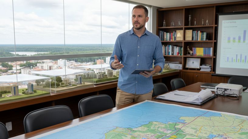 Planejamento territorial em Roraima: Análise de Guilherme Silva Ribeiro Campos sobre urbanismo e desenvolvimento regional