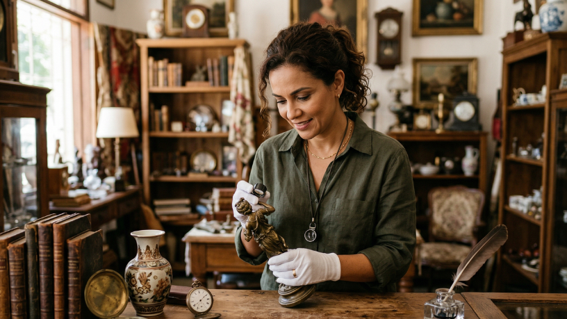 Objetos antigos podem ser um investimento lucrativo? Confira com Cristiane Ruon dos Santos