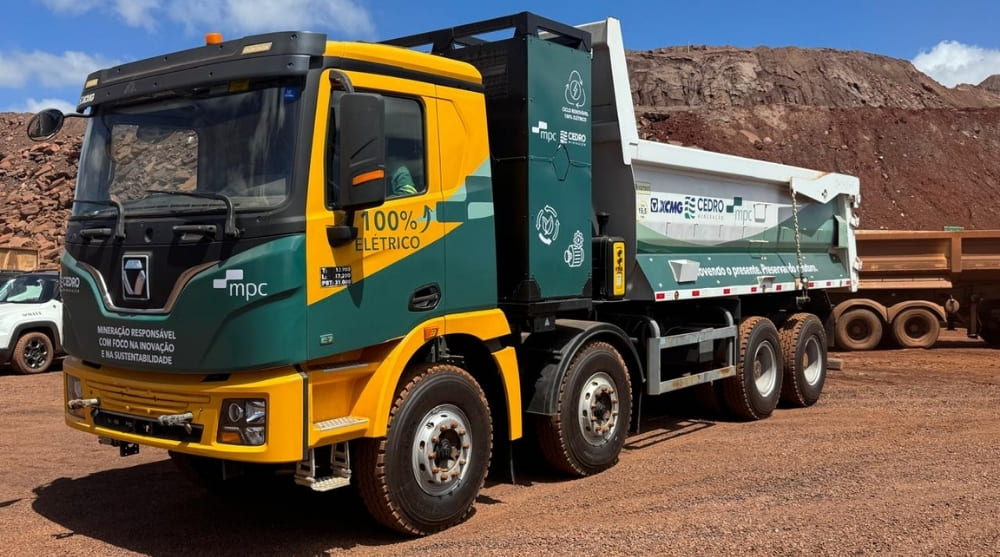 Projeto de descarbonização da frota da Cedro com caminhões sustentáveis na mineração