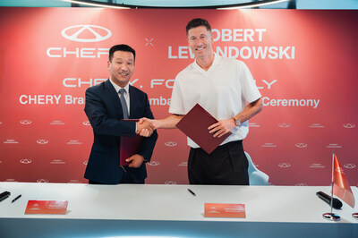 A CHERY Anuncia Oficialmente Robert Lewandowski como Embaixador Global da Marca CHERY, Reforçando a Expressão Global da Filosofia da Marca “Para a Família”