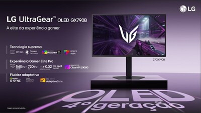Agência de Comunicação - LG lança monitor OLED UltraGear 27GX790B de ...
