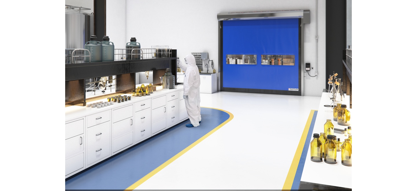 Rayflex leva inovação em portas rápidas industriais para a FCE Pharma 2026