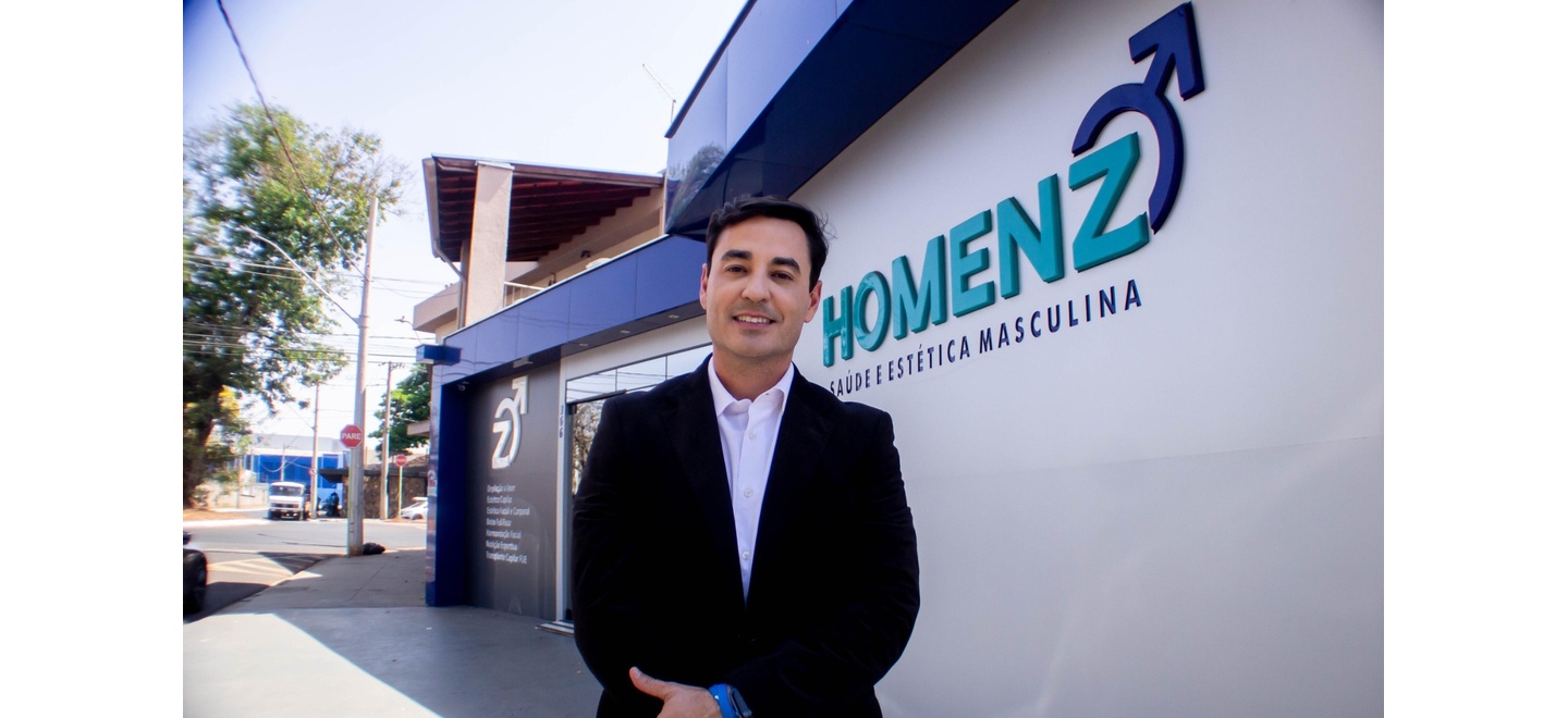 Rede especializada em estética e saúde masculina, Homenz chega a R$ 160 milhões e projeta 500 unidades em três anos