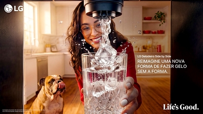 Geladeiras LG combinam alta capacidade, conectividade e design para casas conectadas