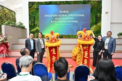 Yealink moderniza sua sede operacional global em Singapura e inaugura um novo centro de experiência do cliente