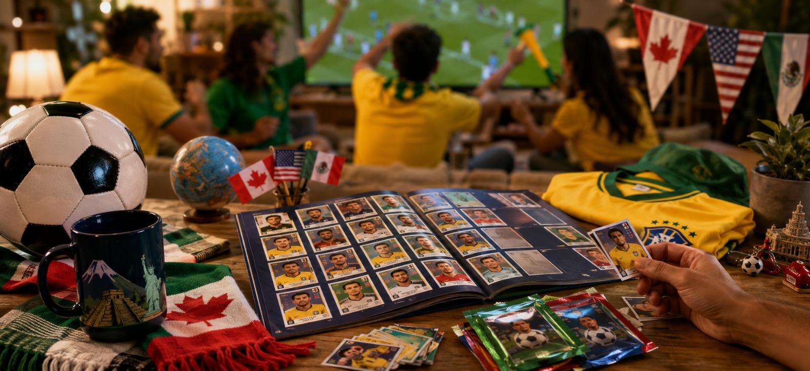 Mundial de Futebol de 2026  deve aquecer colecionismo e produtos ligados ao futebol