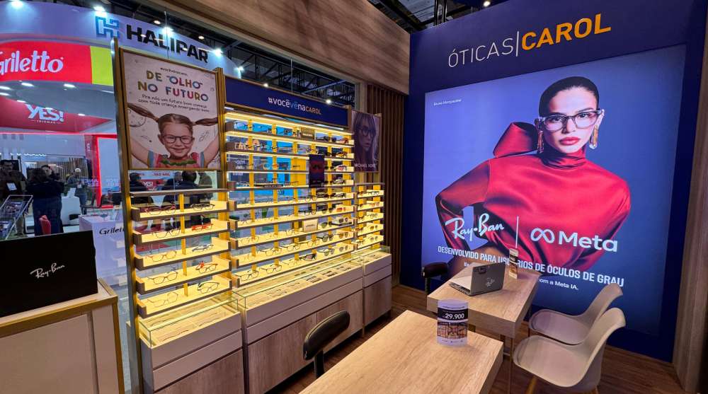 EssilorLuxottica  apresenta modelos de franquias ópticas na ABF Franchising Expo 2026