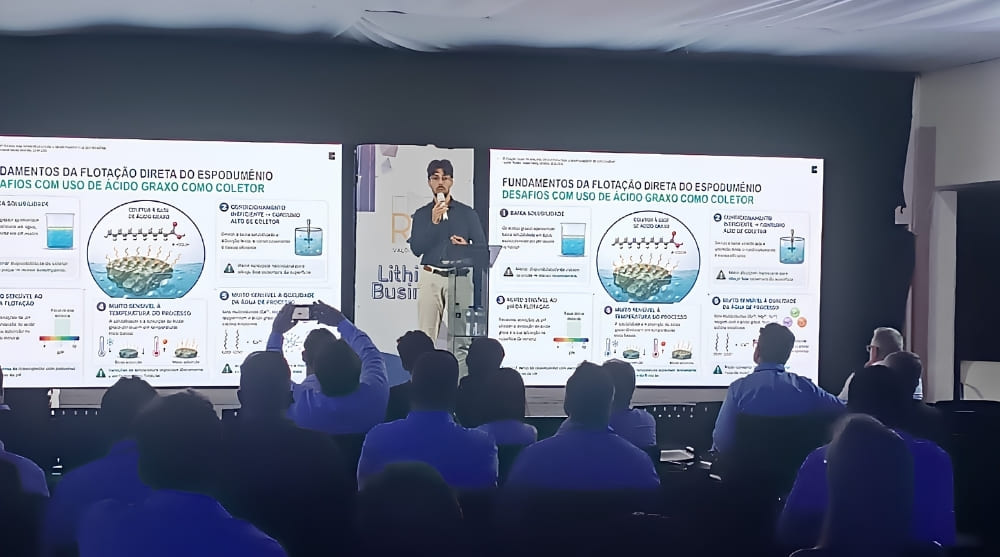Flotação de espodumênio ganha protagonismo no beneficiamento de lítio