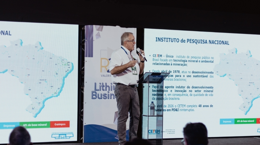 CETEM defende investimento em inovação na cadeia de minerais críticos