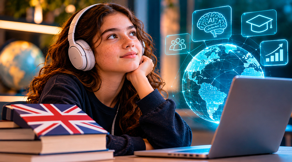 Inglês se torna competência estratégica na era da inteligência artificial
