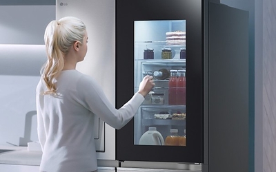 LG destaca inovação em geladeiras com InstaView(TM) e UVnano(TM)