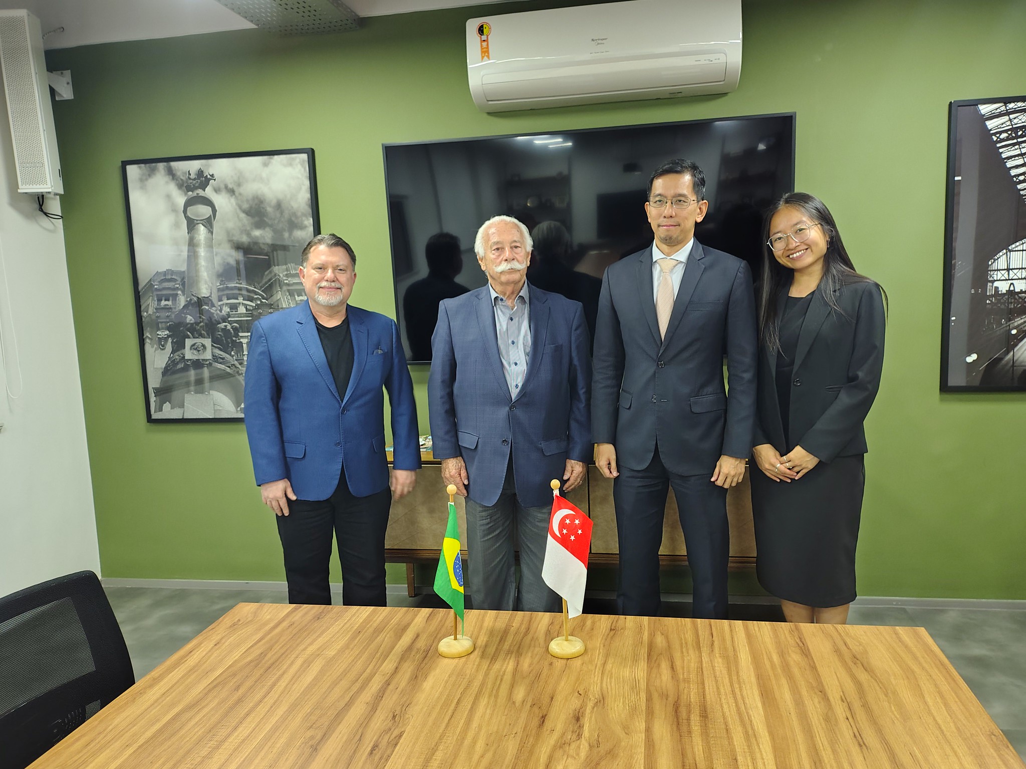 SP Chamber  (ACSP) recebe delegação  da Embaixada de Singapura para discutir oportunidades de negócios e os impactos do acordo para empresas brasileiras