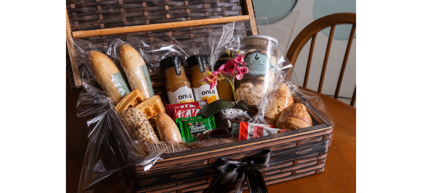 Boulangerie Carioca aposta em cestas de café da manhã para atender novas demandas via delivery