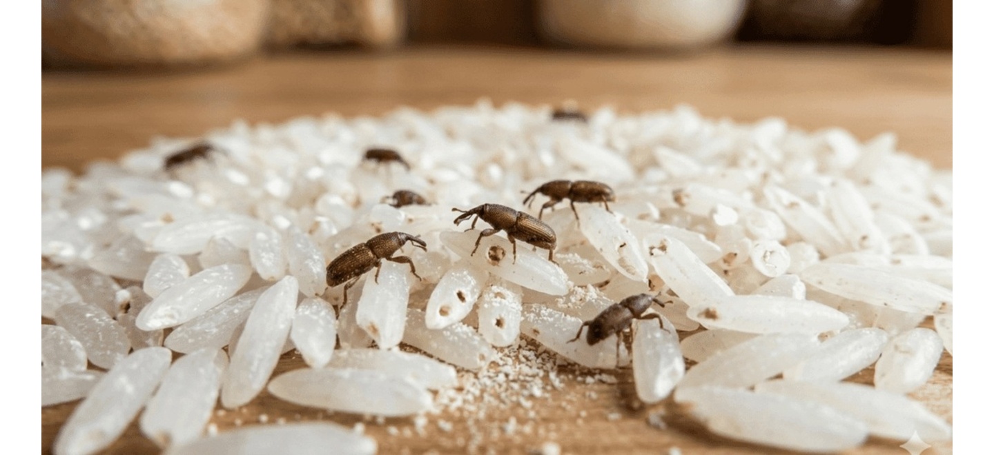 Carunchos nos alimentos e armários: como eliminar a infestação e impedir que ela volte
