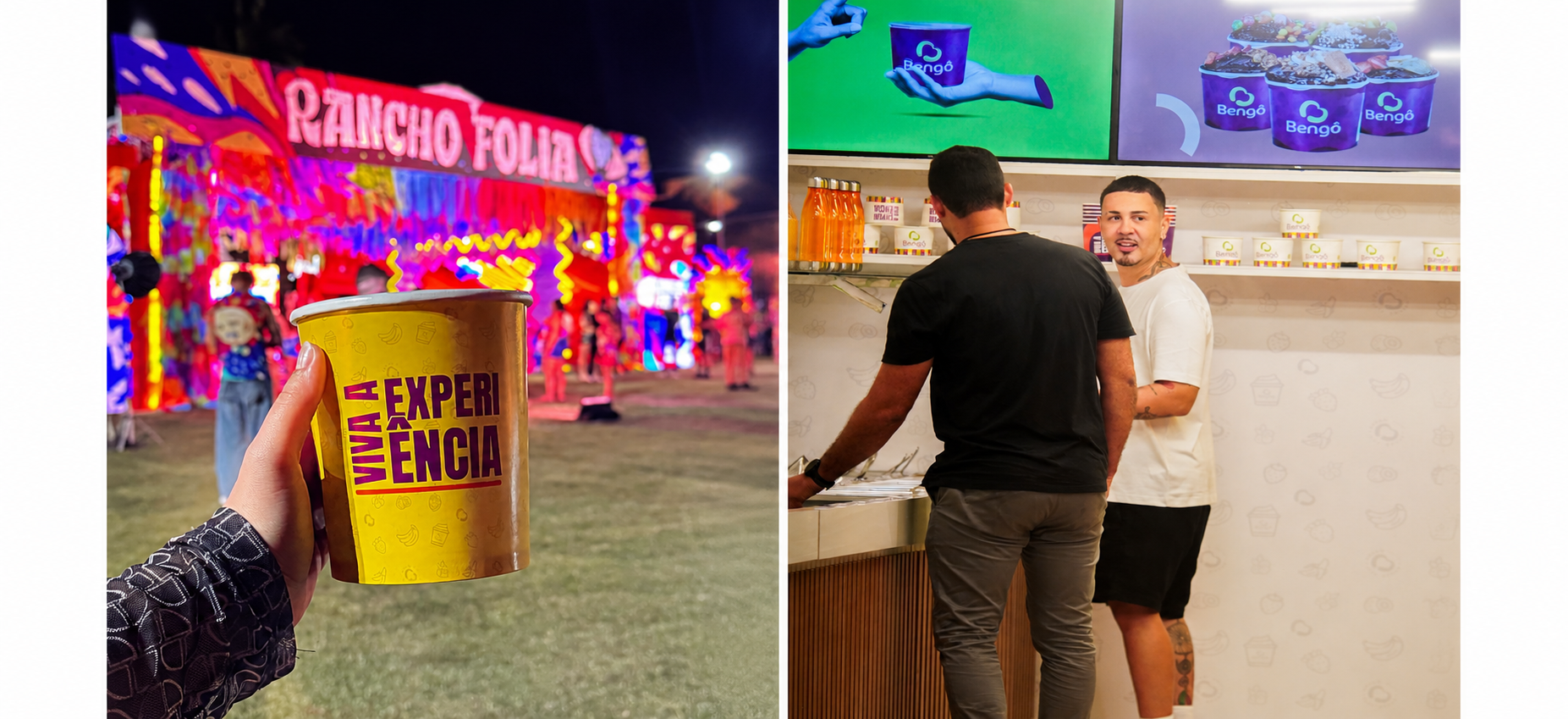Bengô Açaí lança franquia de quiosque a partir de R$ 100 mil durante o Rancho do Maia