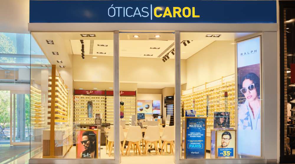 Óticas Carol apresenta modelo de franquia com investimento inicial a partir de R$169 mil