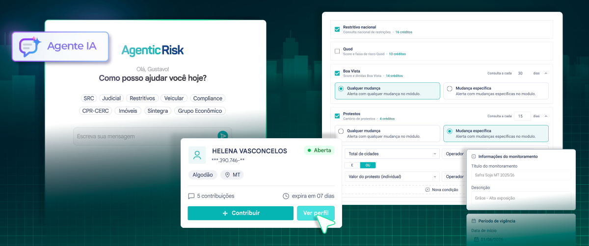 AgRisk organiza jornada de crédito em três etapas com agente de IA
