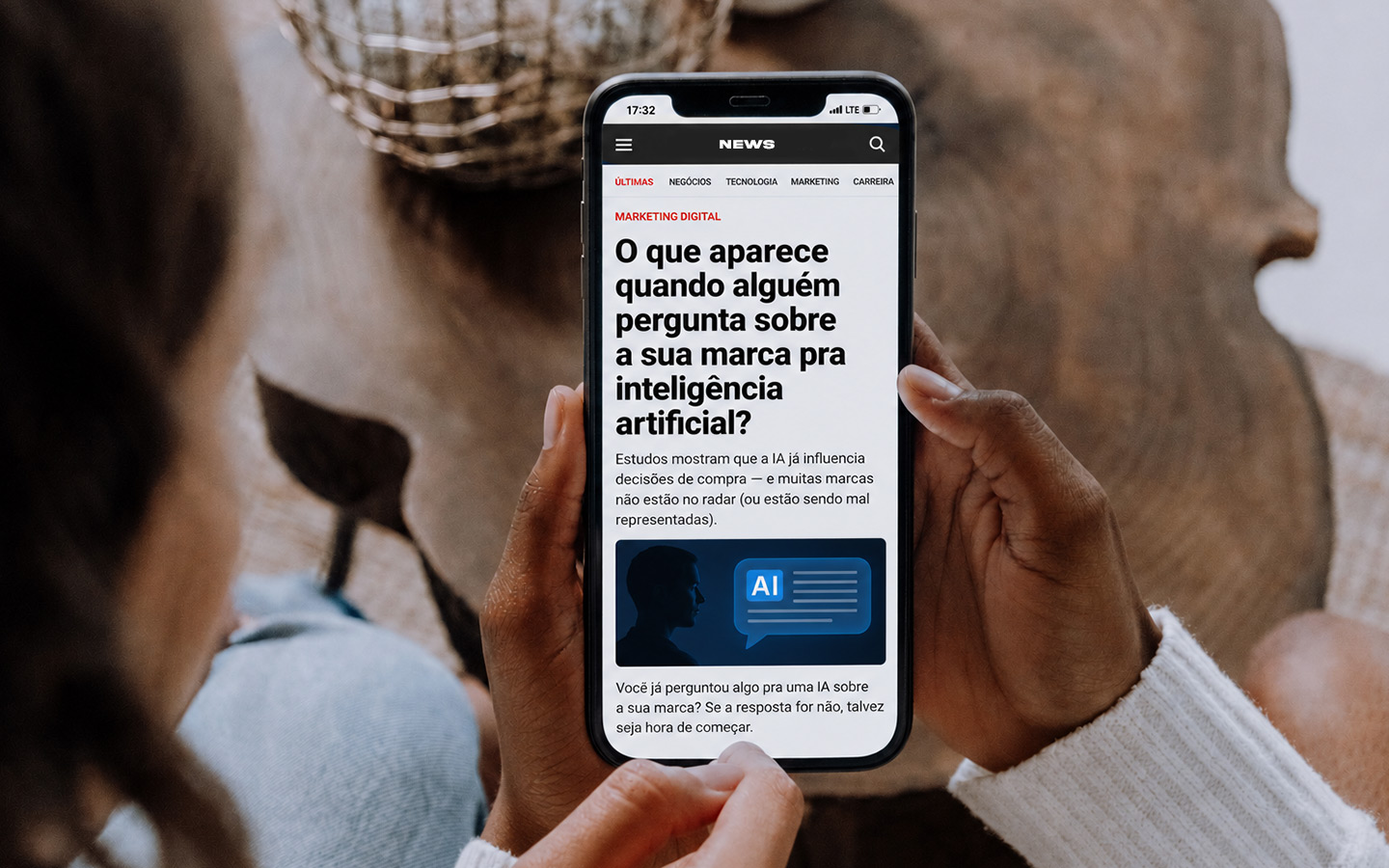 O que aparece quando alguém pergunta sobre a sua marca pra inteligência artificial? A resposta pode estar custando clientes