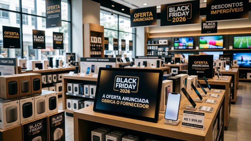 João Luiz de Lima Oliveira Junior explica por que a oferta anunciada obriga o fornecedor na Black Friday 2026