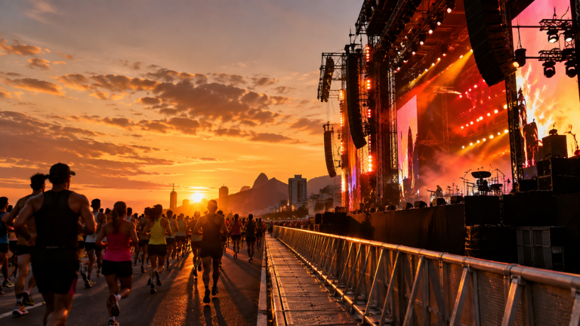 Corrida com show pode virar novo modelo de evento no Brasil?