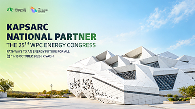 A KAPSARC participará do 25º Congresso de Energia da WPC em Riade como parceira nacional