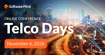 IA agentiva e segurança de redes são destaques do Telco Days 2026, da Software Mind, com participação da Telefónica, da Amdocs e da IBM