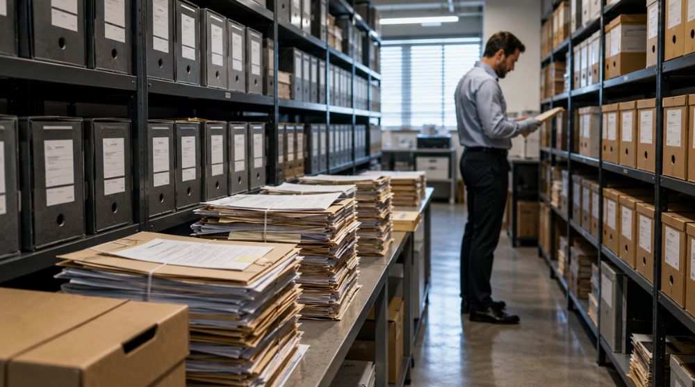 O custo invisível da má gestão documental nas empresas