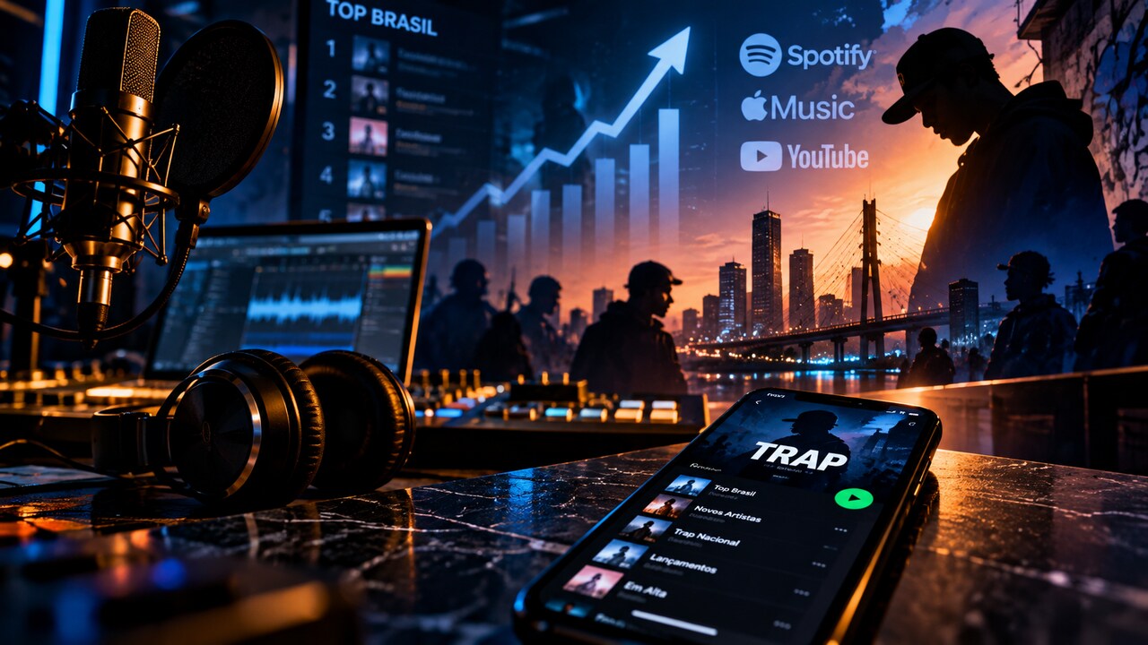 Trap ganha espaço no streaming e inspira novos artistas