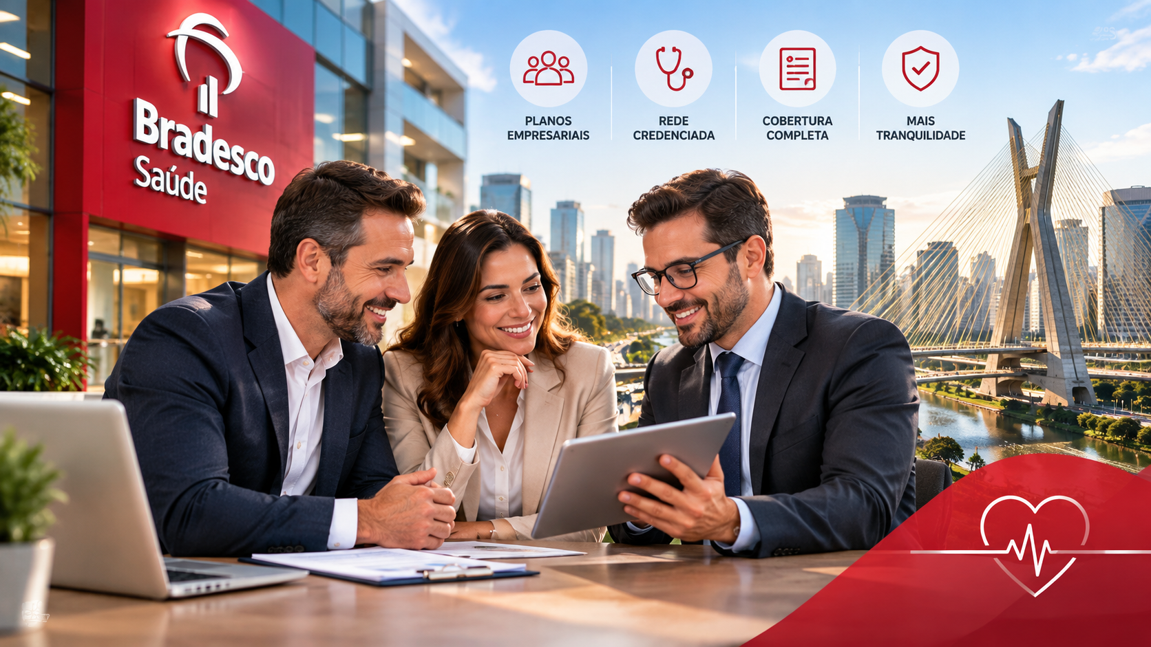 Consultoria para plano de saúde Bradesco empresarial em São Paulo