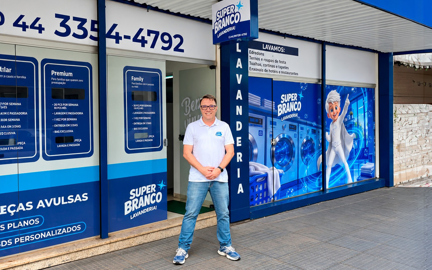 Super Branco: franquia de lavanderias abrirá vagas para novos empreendedores na Feira do Empreendedor do Sebrae 2026