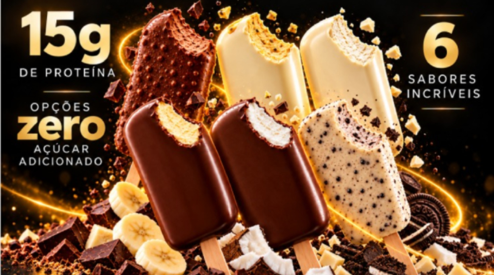 Adaptogen anuncia lançamento de gelatos proteicos Tasty Whey em parceria com a San Piero