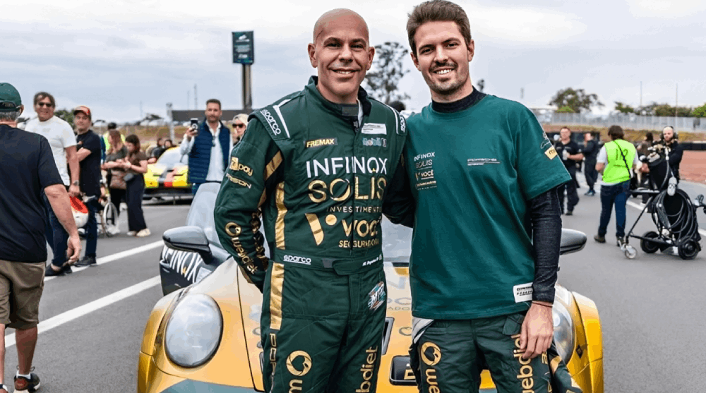 Regadas e Drugovich: parceria e alta performance com INFINOX na Porsche Cup