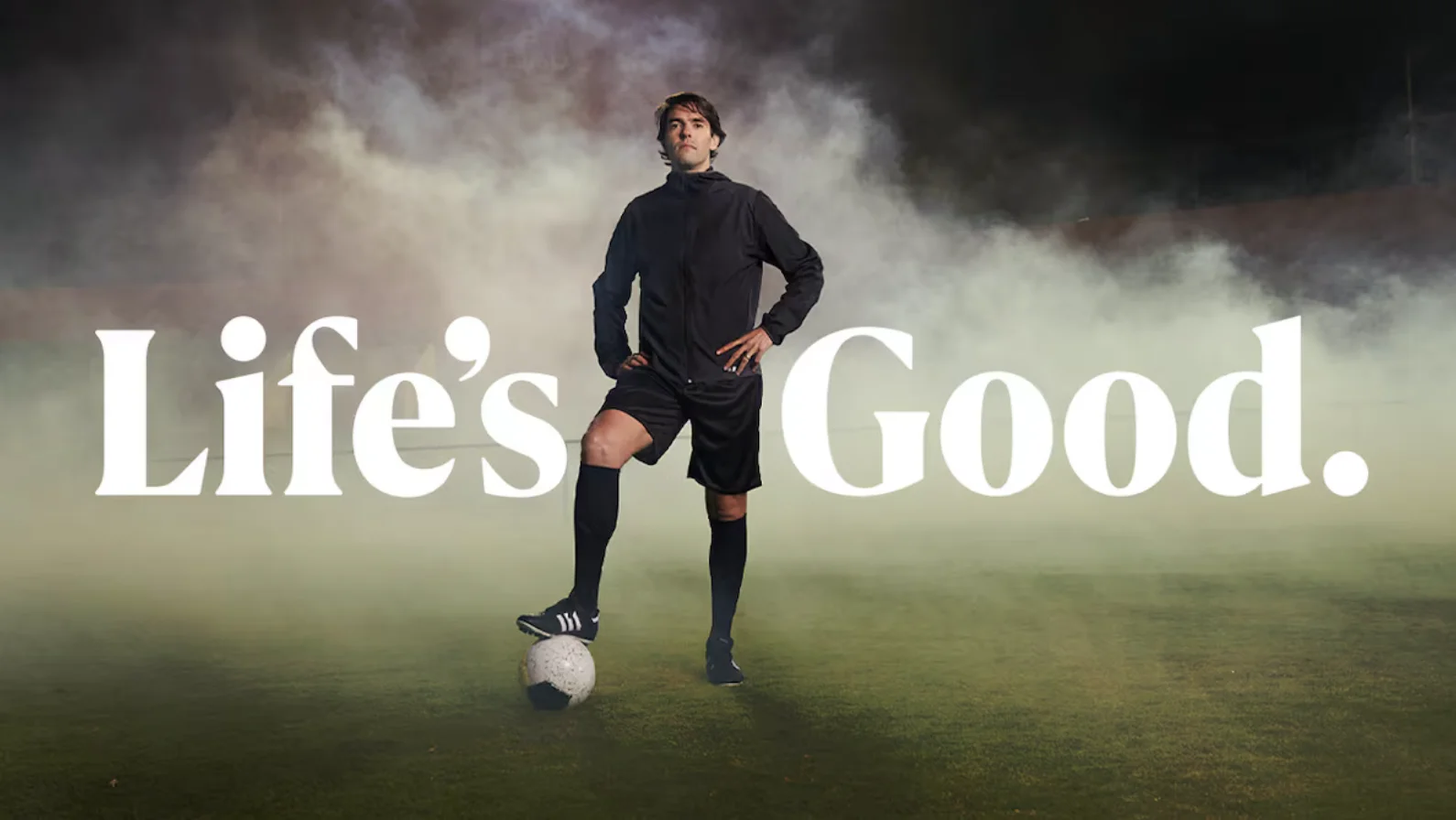 Kaká é a estrela da campanha Life’s Good da LG