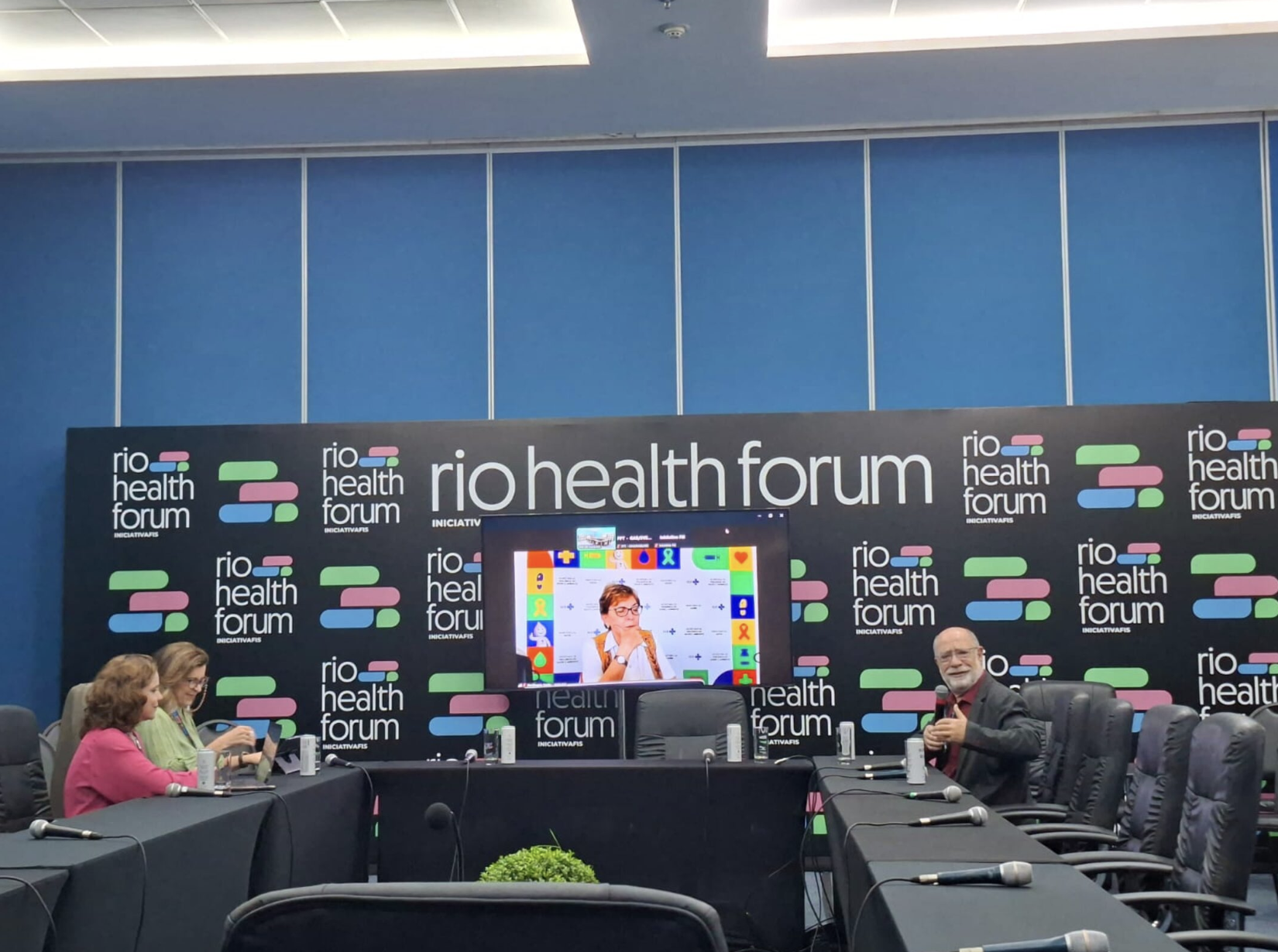 Banner de :Efeito das mudanças climáticas na saúde é tema de destaque na FISWeek25