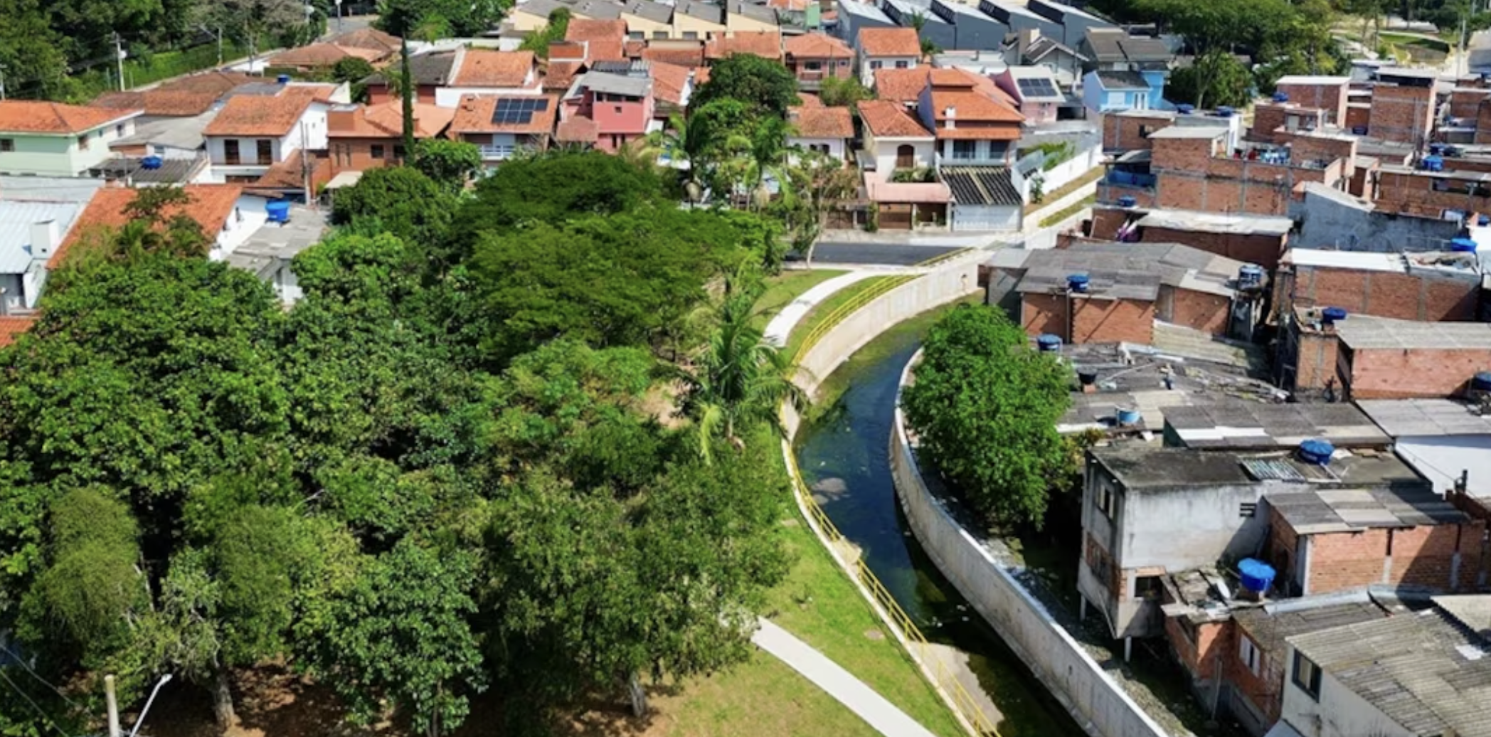 Conclusão de obras no córrego Veleiros amplia capacidade de drenagem na zona sul