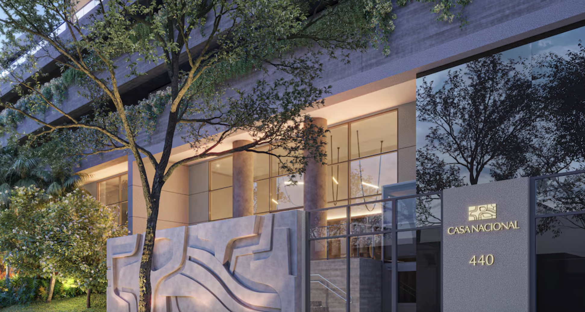 Banner de :Projeto residencial valoriza brasilidade na arquitetura e no paisagismo em São Paulo