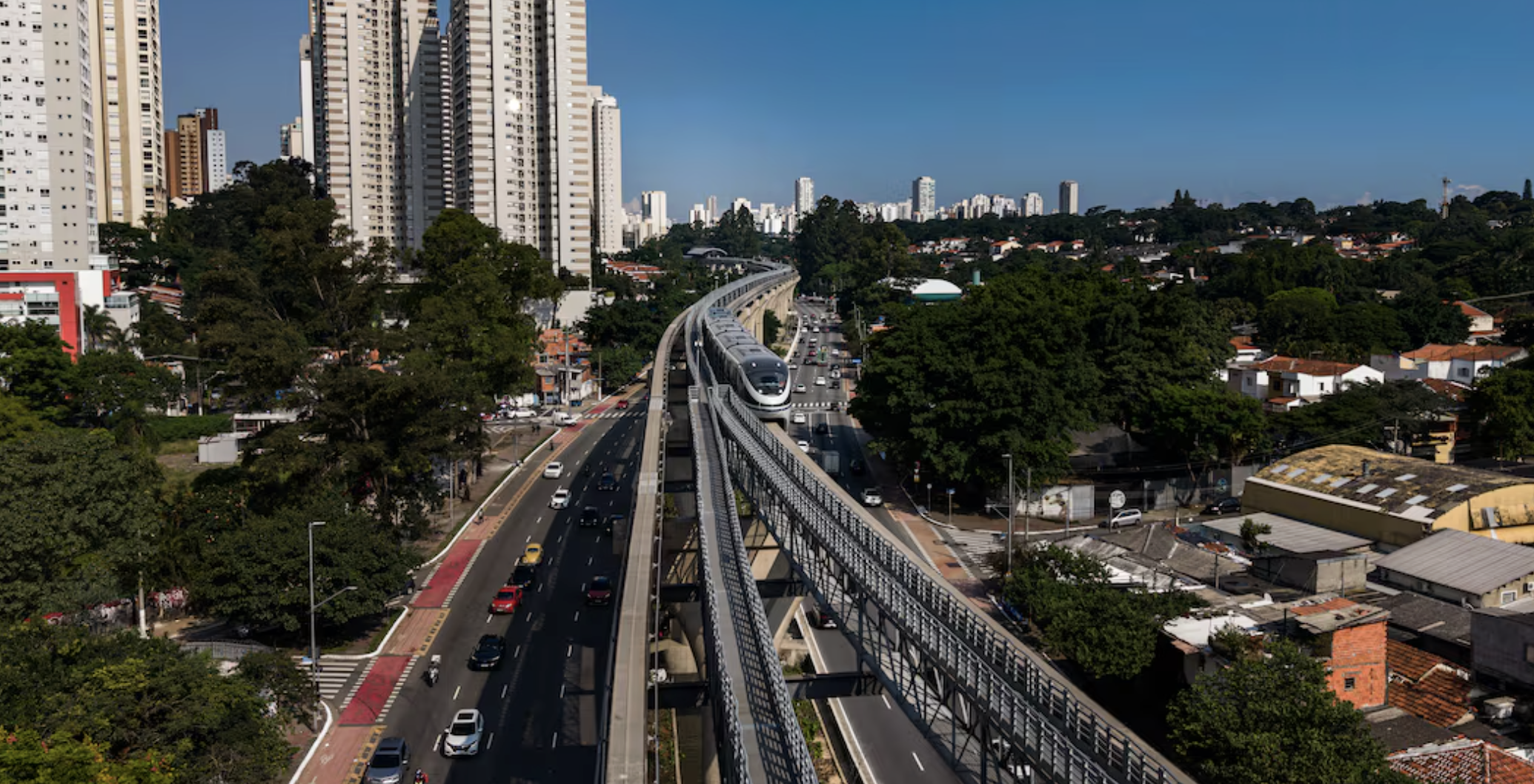 Banner de :Monotrilho é entregue e evidencia papel da engenharia integrada em projetos de alta complexidade