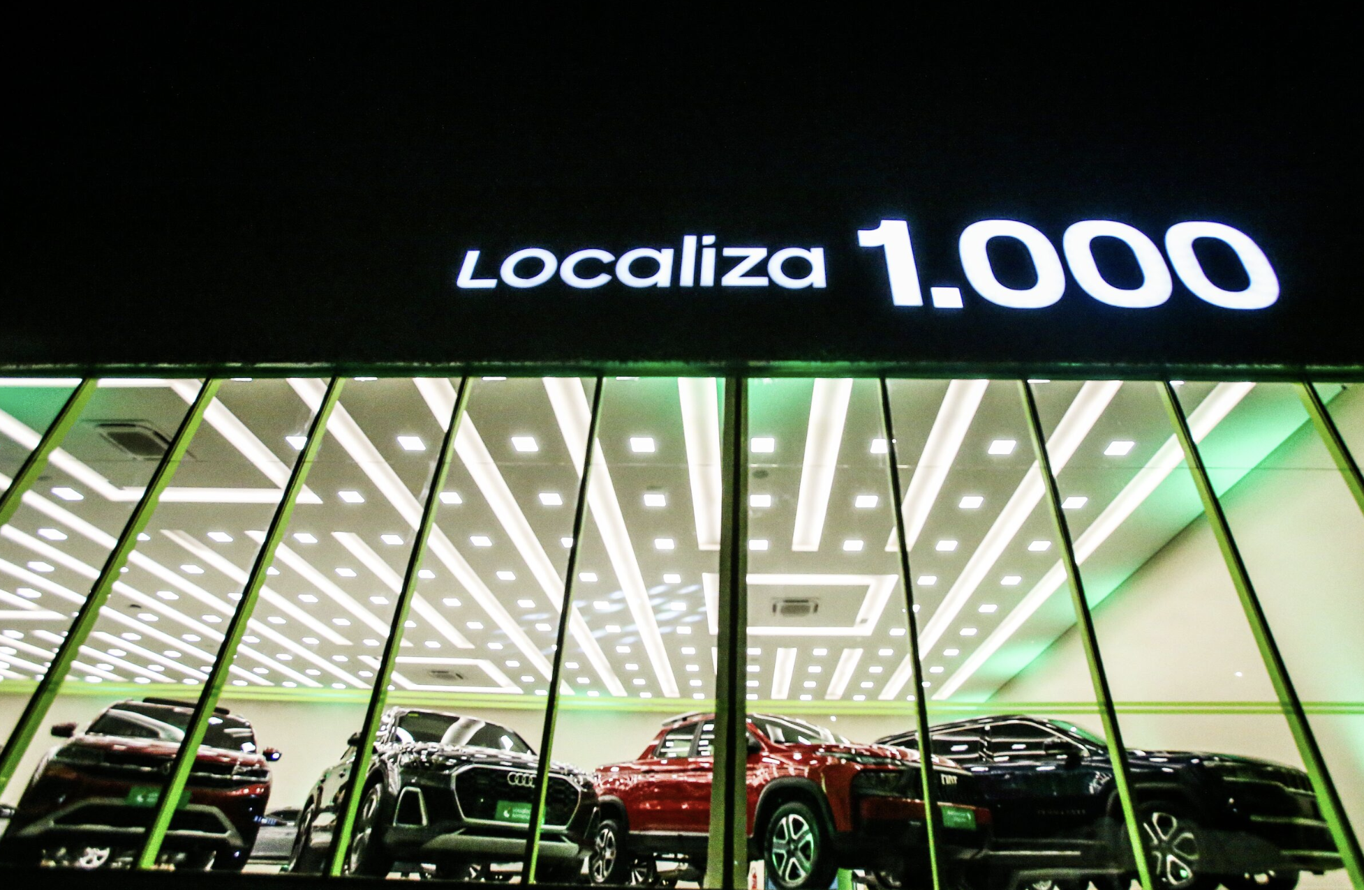 Localiza chega a mil lojas e reforça ciclo entre aluguel e seminovos