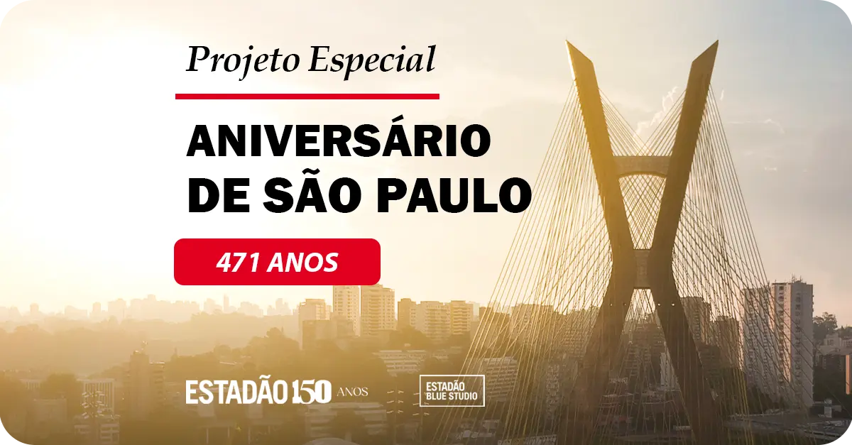 Estadão celebra os 471 anos de São Paulo com caderno especial